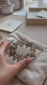Smoky Quartz Grounding Bracelet