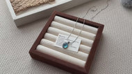 Aquamarine "Ocean Whisper" Necklace