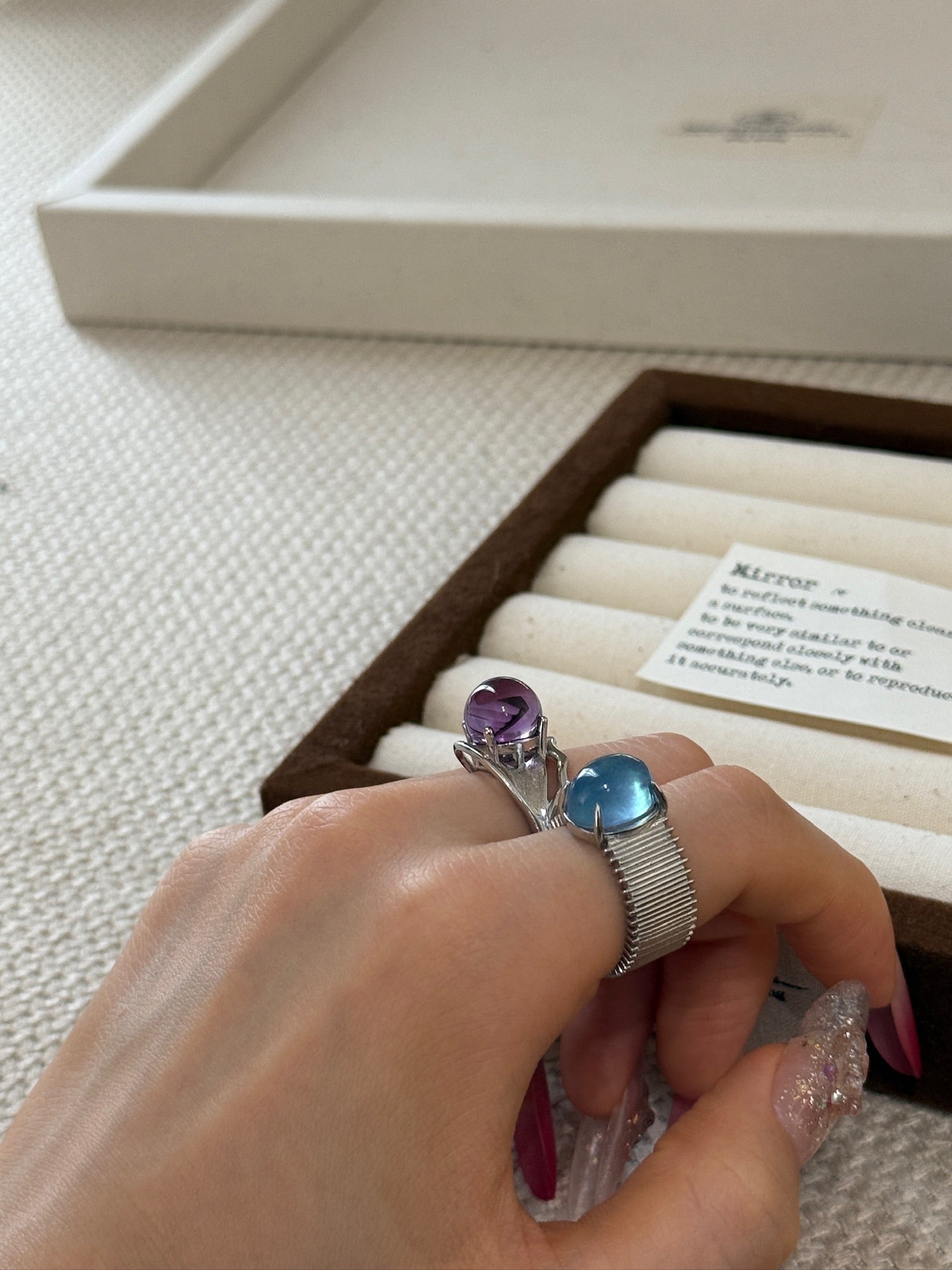 Natural Aquamarine Ring