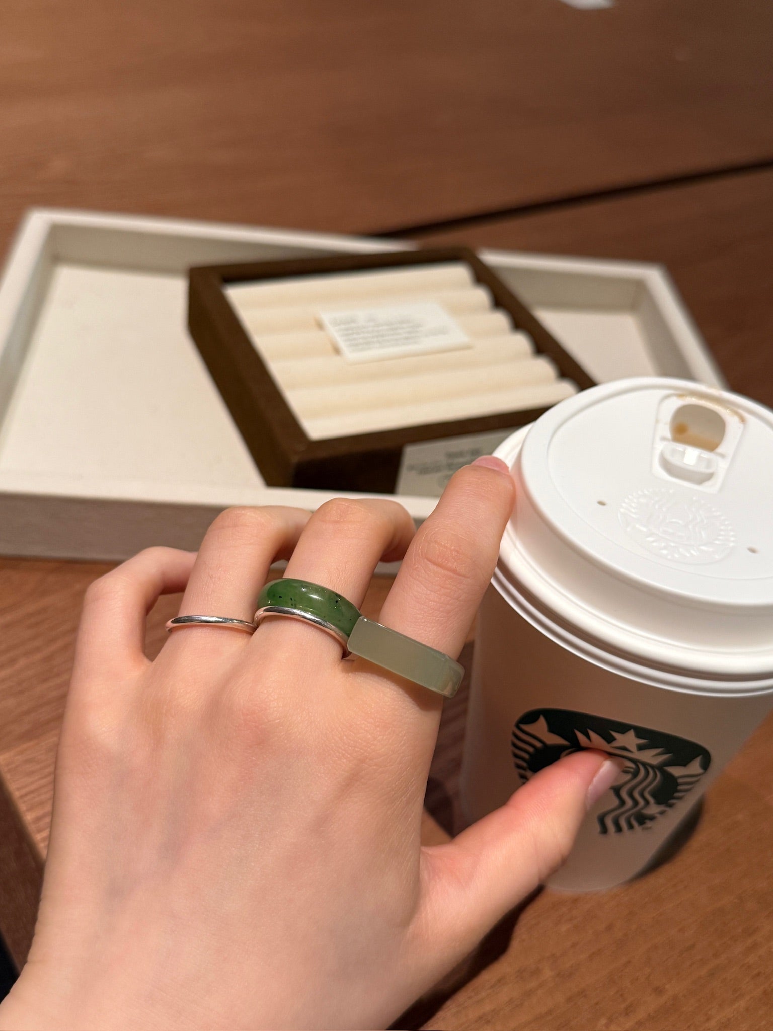 “Gentle Guard” Hetian Jade Ring