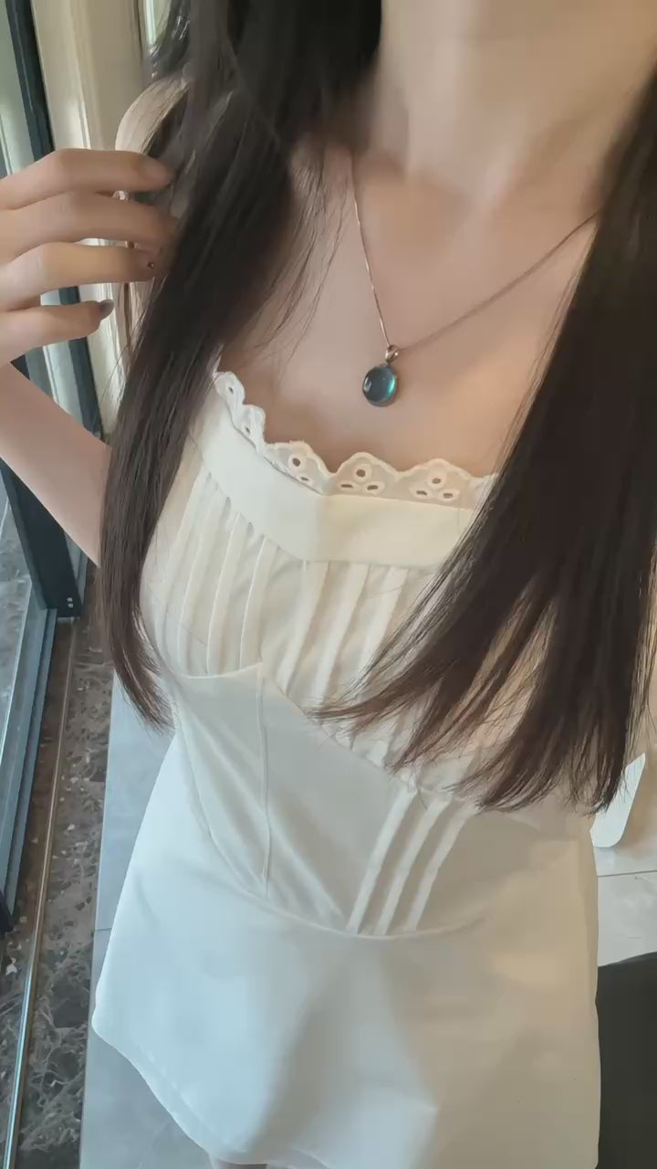 Aquamarine "Ocean Whisper" Necklace