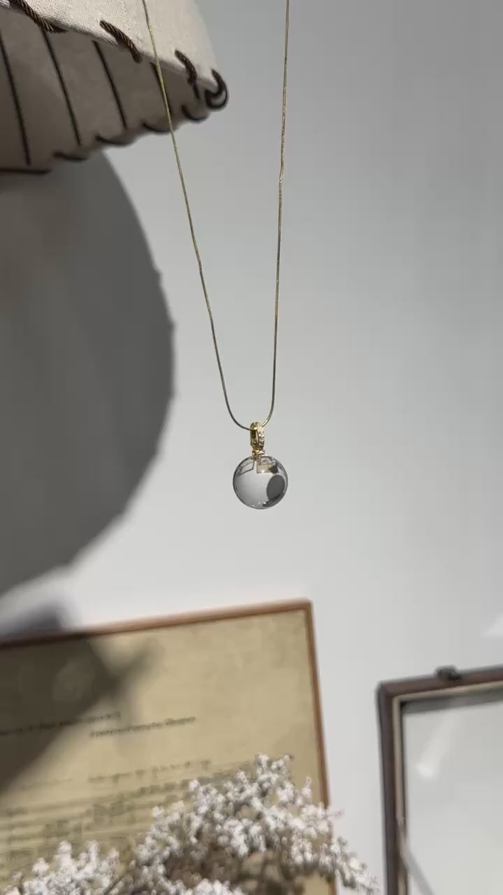 Pink Rose Quartz Pendant Necklace